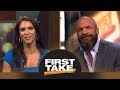 Stephanie McMahon and Triple H discuss history and growth of WWE WrestleMania | First Take | ESPN