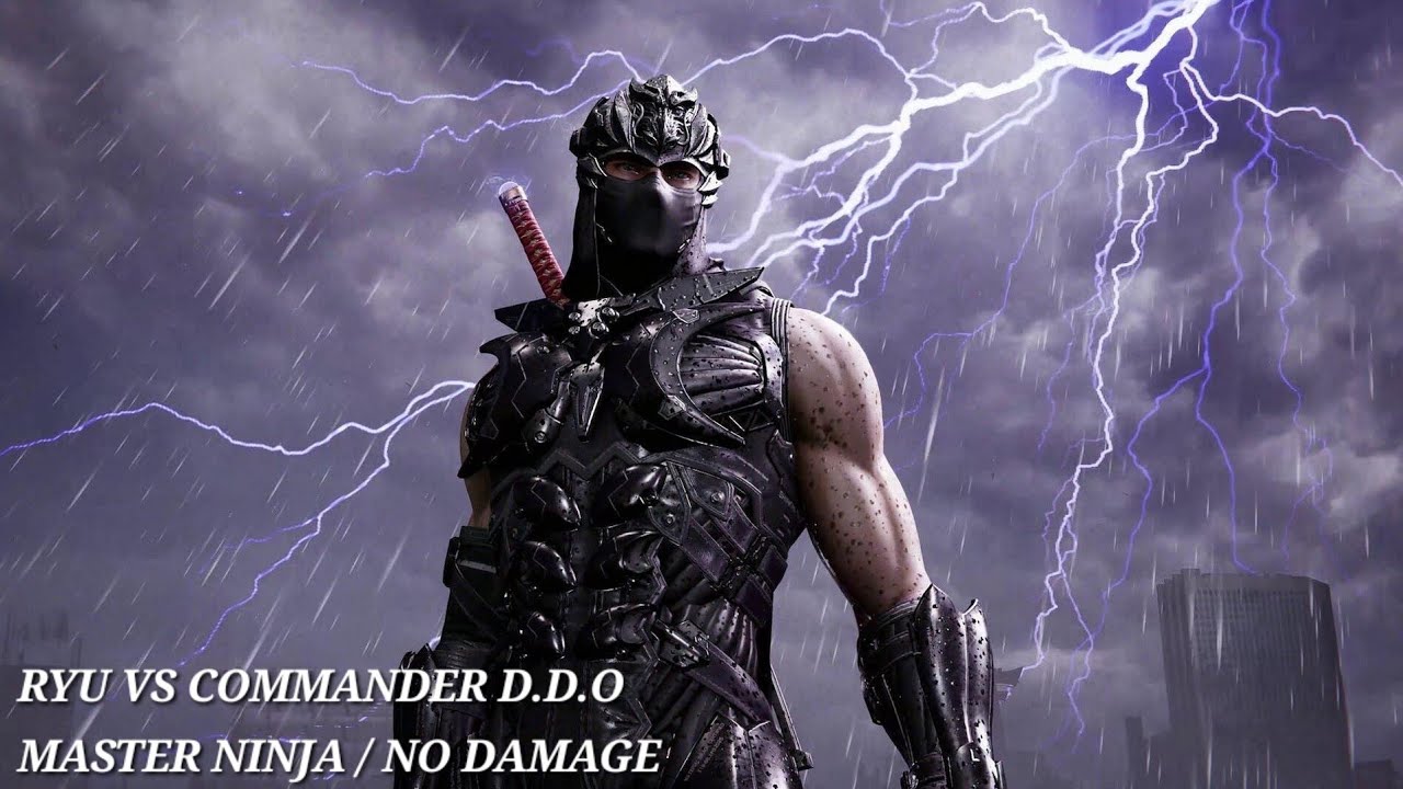 NG4 : RYU VS COMMANDER D.D.O [ MASTER NINJA / NO DAMAGE ] - YouTube