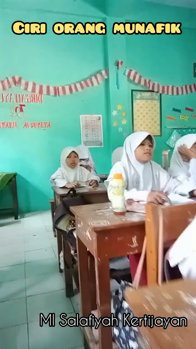 Ciri ciri orang Munafik versi Nadhom Alfiyah