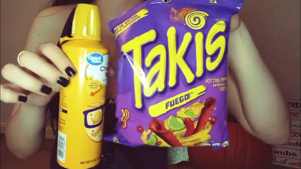 trying-takis-with-sugar-and-cheese-with-pickled-sausage-pregnancy