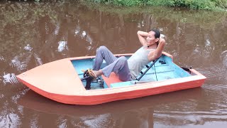 DIY low budget pedal boat