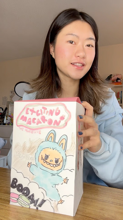 Unbox a paper Lafufu w/ me