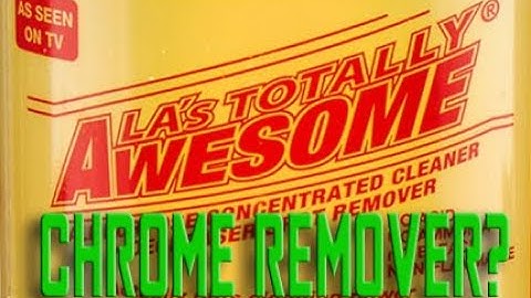 LA Geweldig om Chrome te verwijderen