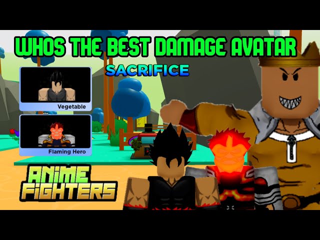 What is the best Avatar for Damage in Anime Fighters Simulator? Endeavour  or Vegito? 