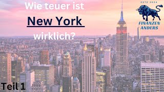 Wie teuer ist New York wirklich? Ich lege ALLE meine Kosten offen. #flug #hotel #newyork #jfk #geld