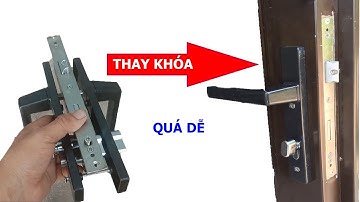 Hướng dẫn thay khóa cửa nhôm XingFa tại nhà ai cũng làm được - How to remove the door lock at home