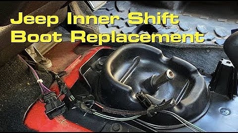 Jeep Inner Shift Boot replacement - Project TJ - ep 43