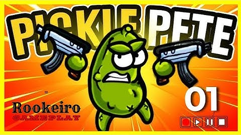 Pickle Pete: Survivor GamePlay Boss 1 Wasteland Part 001 (iOS , Android) Rookeiro