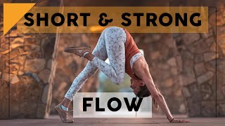 30 Minute Short and Strong Vinyasa Practice for Flow State