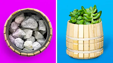 Como construir vasos para plantas?