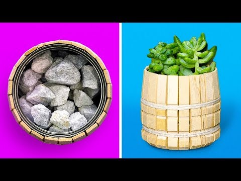 Vídeo: Como decorar seu jardim com suas próprias mãos