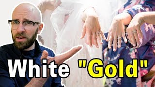 How Do They Make White Gold White Given That It's an Element? How Do They Make White Gold White Given That It's an Element?