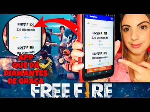 Novo Aplicativo Pra Ganhar DIAMANTES de Graça no Free Fire por o