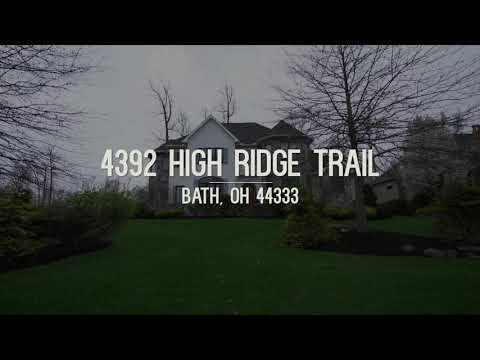 4392 High Ridge Trail, Bath, OH home video tour