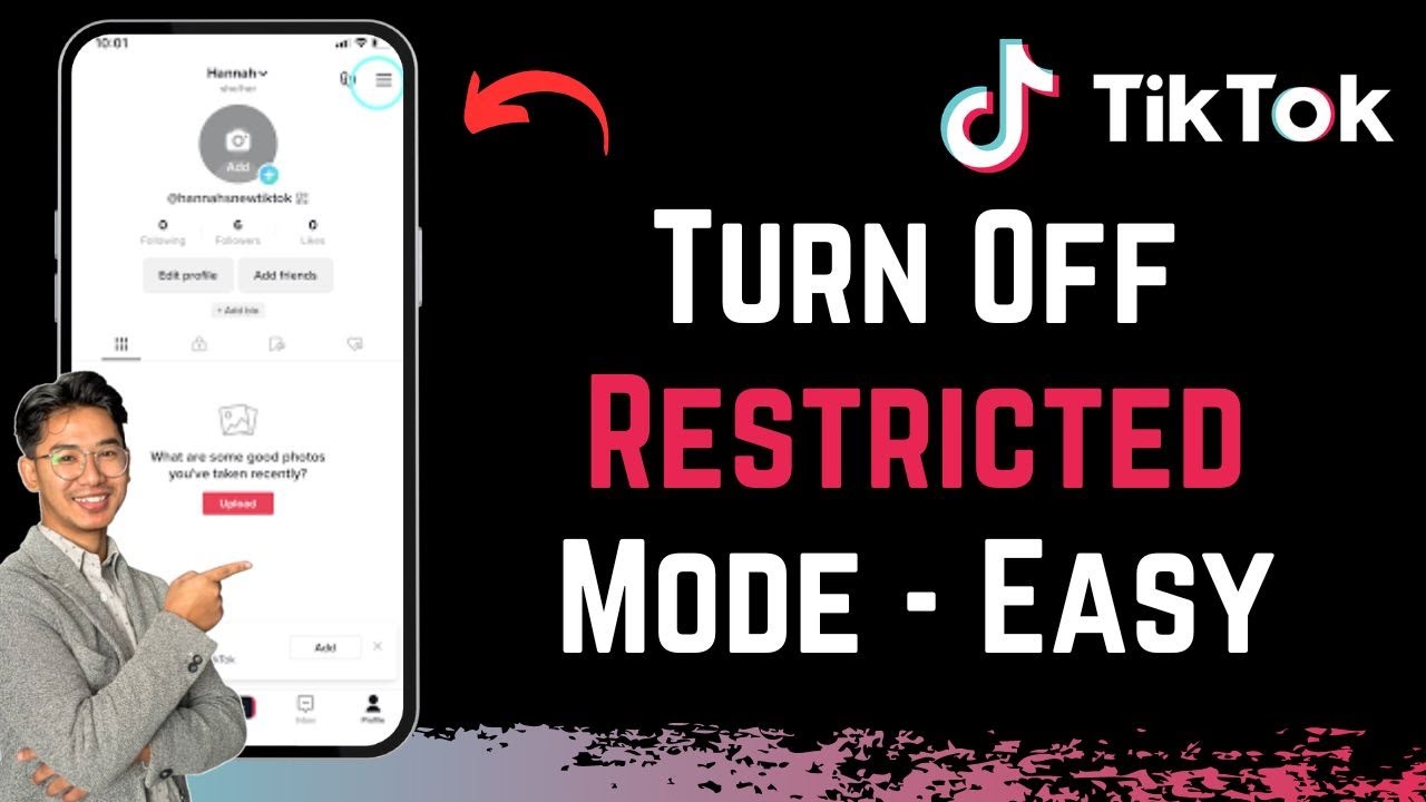 How to Turn Off Restricted Mode on TikTok ! - YouTube