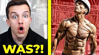 Reaktion auf den Bodybuilder mit niedrigstem Körperfettanteil der Welt? Helmut Strebl