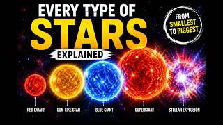 Every type of star science explained in 10 minutes