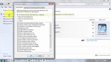 Windows 7 : How to Disable or Enable Transparent Glass