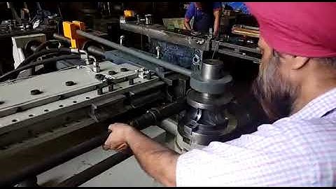 Nipple Bending by Rapid make Single Axis Pipe Bending Machine (100mm)