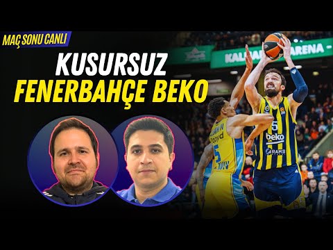 KUSURSUZ GALİBİYET! | FENERBAHÇE BEKO - MACCABI TEL AVİV MAÇ SONU CANLI | Maç Yorumu ve Analizi