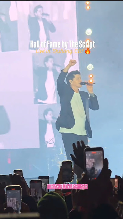 Download lagu the script live in Shillong | hall of frame live in Shillong | Cherryblossoms25 shillong #thescript