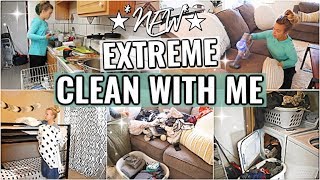 EXTREME CLEAN WITH ME 2020 | ALL DAY CLEAN WITH ME | CLEANING MOTIVATION | SAHM