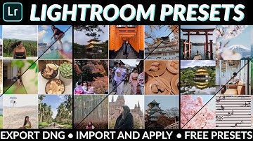 Lightroom Mobile | How to Import & Export DNG plus FREE PRESETS!