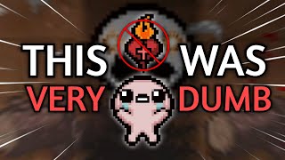 This NO ITEM Run In The Binding of Isaac Was a Terrible Idea