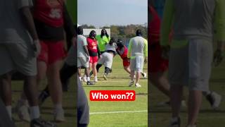 Who won this rep?? #football #nfldraft #nfl #espn #sports #highschoolfootball #img