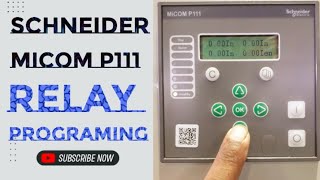 Micom P111 Relay Setting/ Micom P111 Relay Over Current And Earth Fault Set