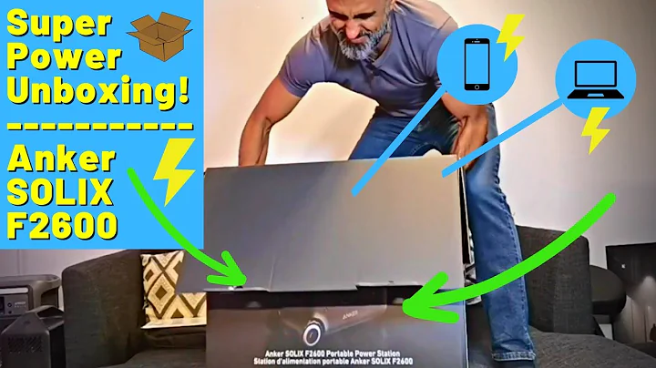 ⚡Big Power!⚡Unboxing: Anker SOLIX F2600 Portable Power Station - Handy Andy Media Unboxing