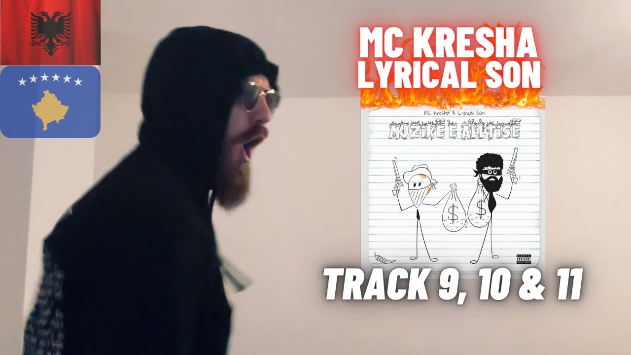 🇦🇱🇽🇰 MC KRESHA, LYRICAL SON - МУЗЫКА АЛЛТИСА | Rrùgë E Gjàta, Rammstein и Gunners ПОЛНАЯ РЕАКЦИЯ