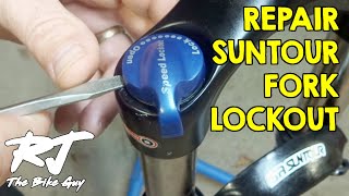 Suntour Fork Lockout Repair