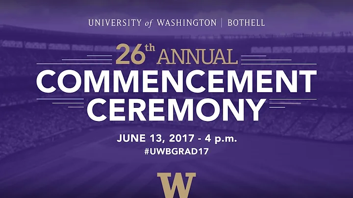 2017 UW Bothell Commencement