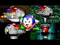 Sonic the Hedgehog All Bosses (No Damage)
