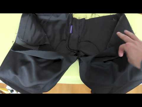 Trousers from scratch, Part 8: Closing up the legs - YouTube