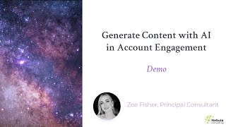 Generate Content with AI in Account Engagement (Pardot)