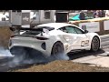 BEST of RACE CARS Launch Controls, Burnouts & Race Starts 💥 | Goodwood FoS Edition 🔥