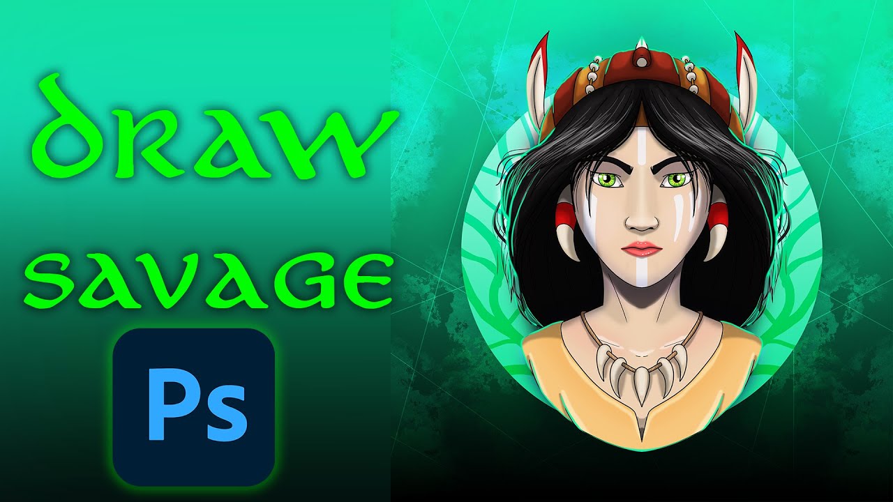 Savare Drawing DRAW SAVAGE GIRL - YouTube
