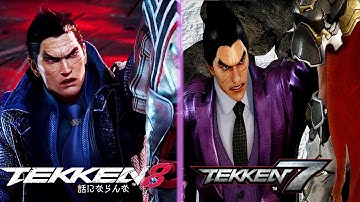 TEKKEN 8 VS Tekken 7 - Gameplay Comparison