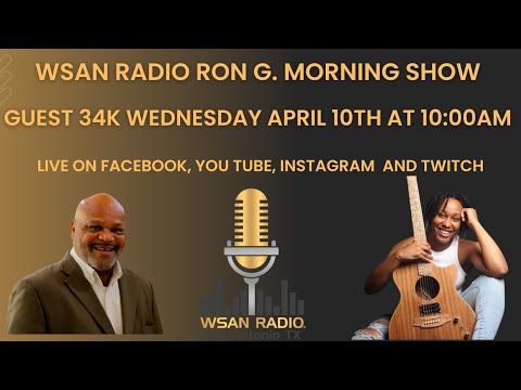 WSAN Radio Ron G. Monday Morning Show.