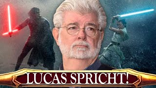 GEORGE LUCAS: Meinung zu DISNEY Star Wars, die MACHT und äußert sich zu Kiritk!