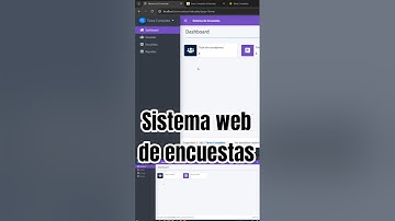 ✅Sistema web de encuestas en php y mysql #programming #software #sistemasweb #php #mysql