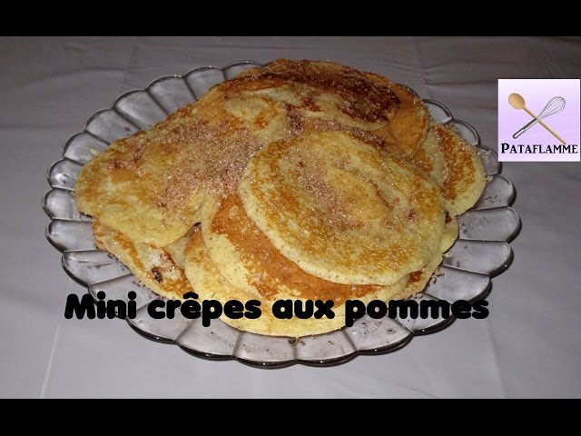 Recette Crêpes express aux pommes