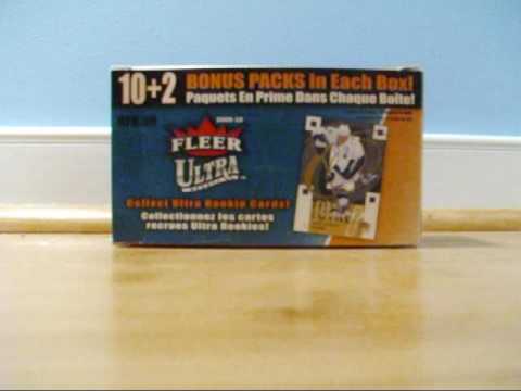 SICK PC 09-10 FLEER ULTRA BLASTER BOX RECAP