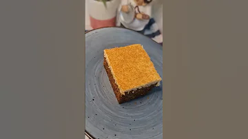 كيكة الحليب المحموس سهلة ولذيذة 
