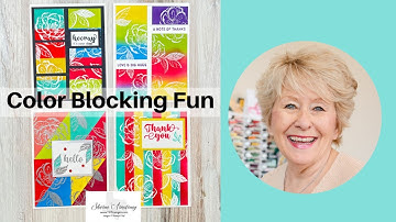 Color Blocking On Handmade Cards: Creative Ways To Use Color
