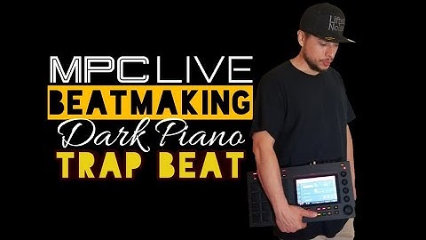 Akai MPC LIVE Beatmaking Dark Piano Trap Standalone