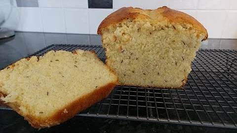 Seed Cake with Caraway Seeds
