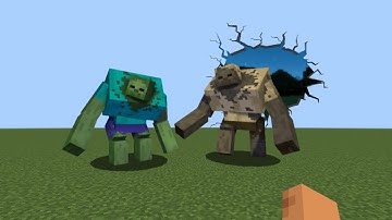 Mutant Mobs MOD in Minecraft - MCPE 1.21